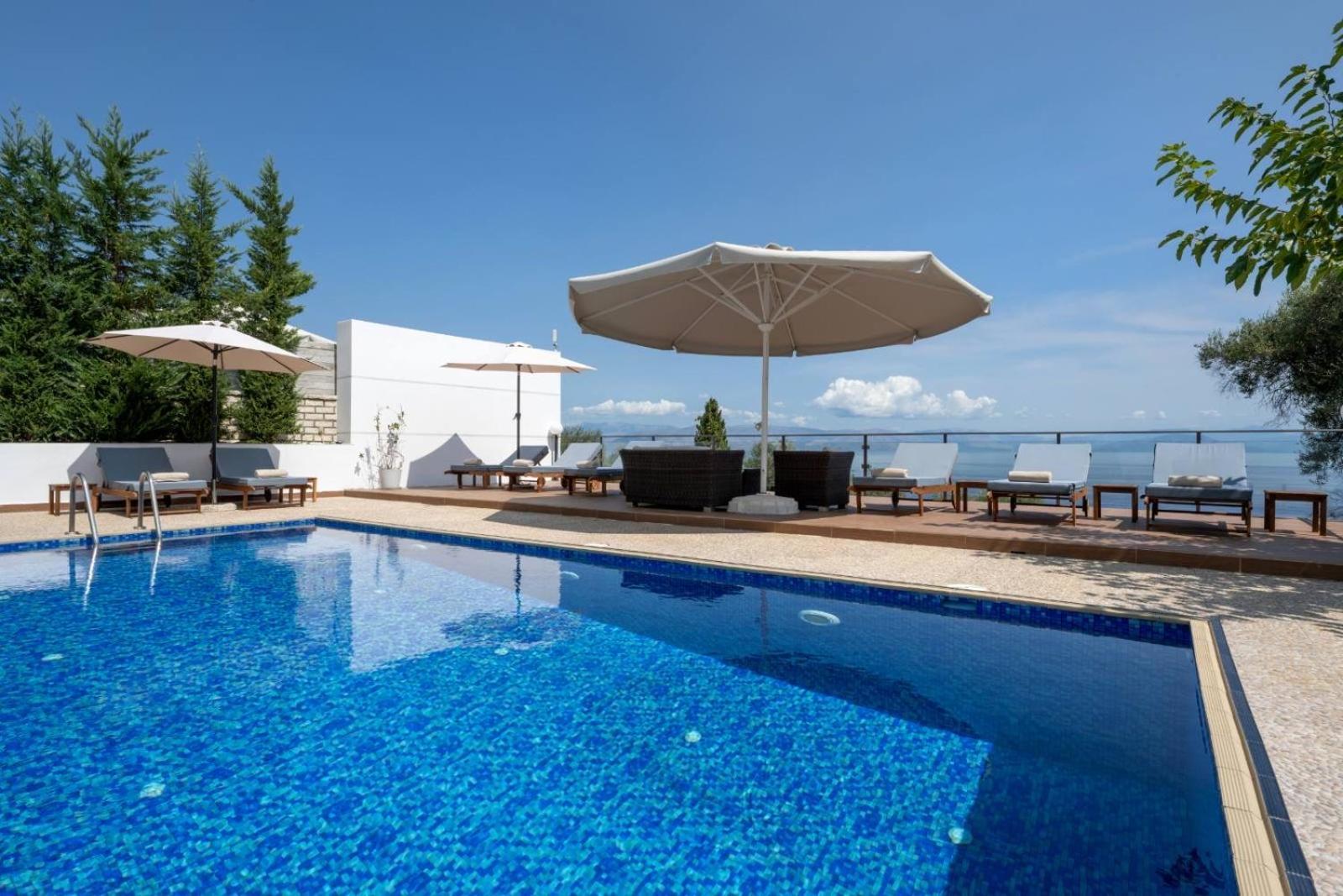 Luxury Villa Alexandros Corfu Перама Екстер'єр фото