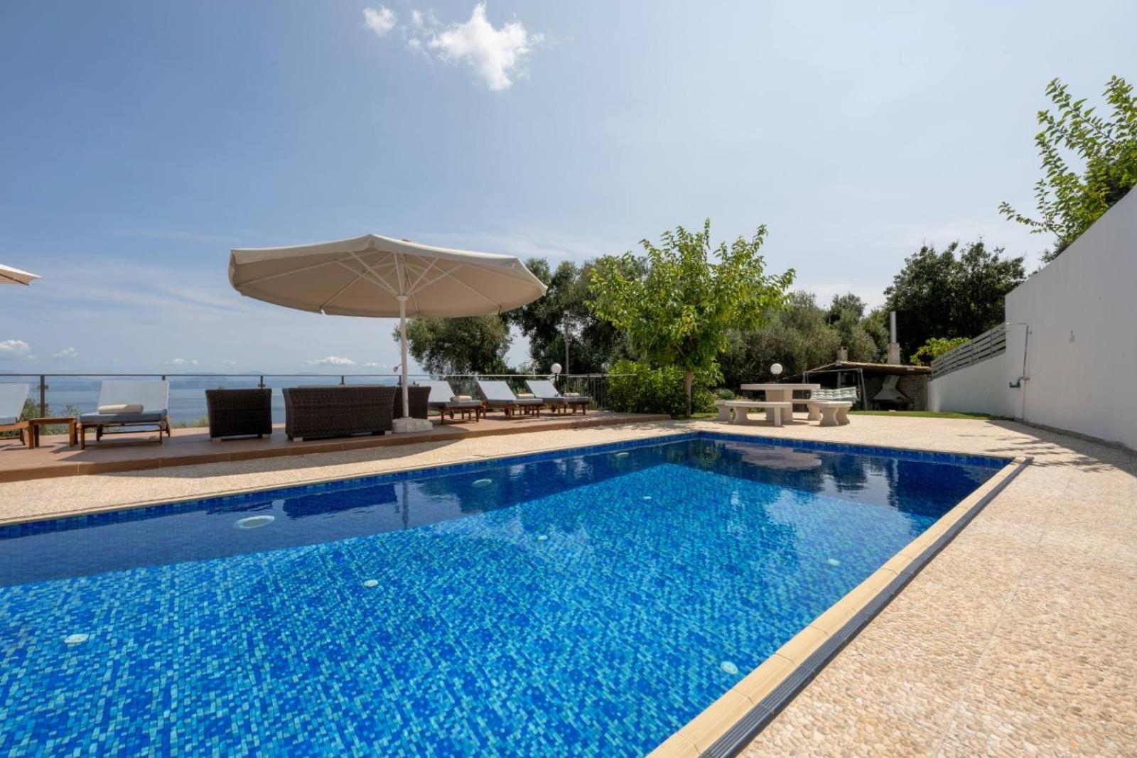 Luxury Villa Alexandros Corfu Перама Екстер'єр фото